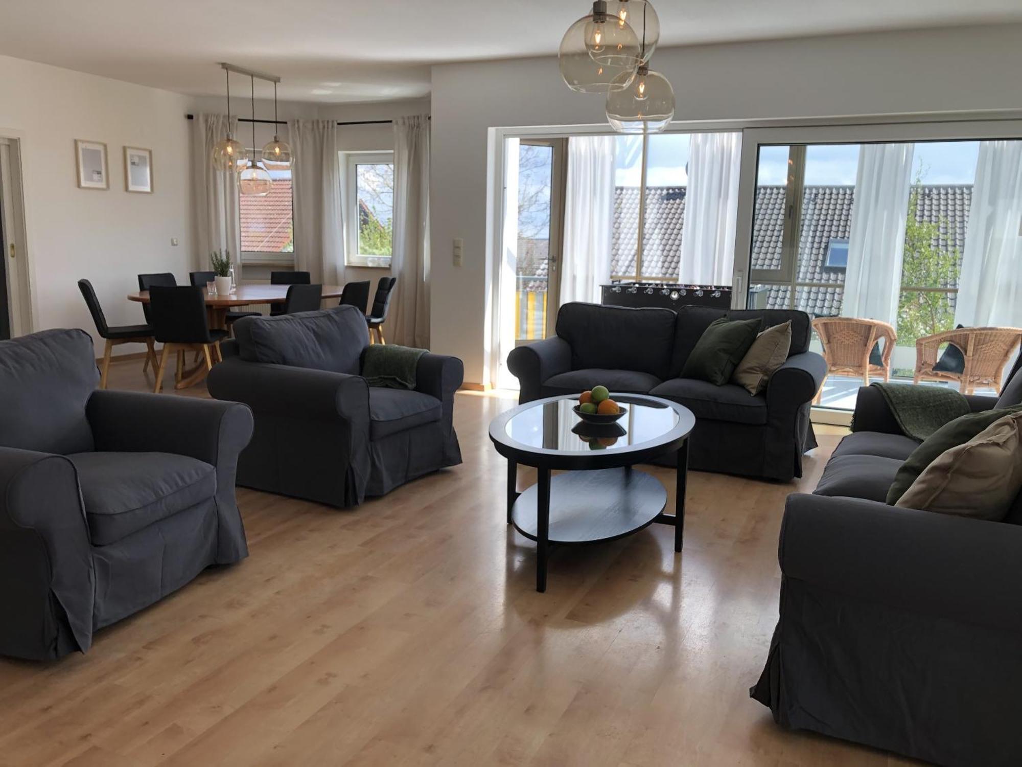 Ferienwohnung Am Kreuzberg für 8 Personen Medlingen Exterior foto